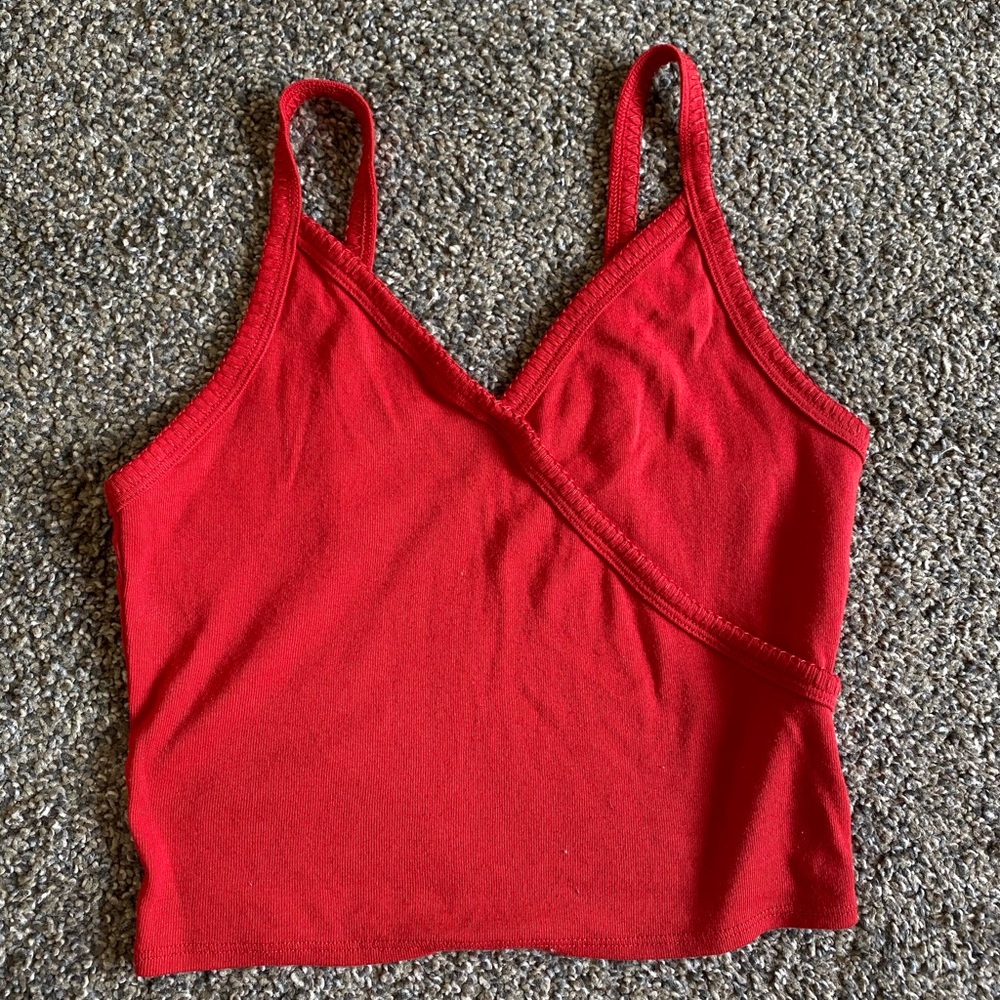 American Eagle Red Tank